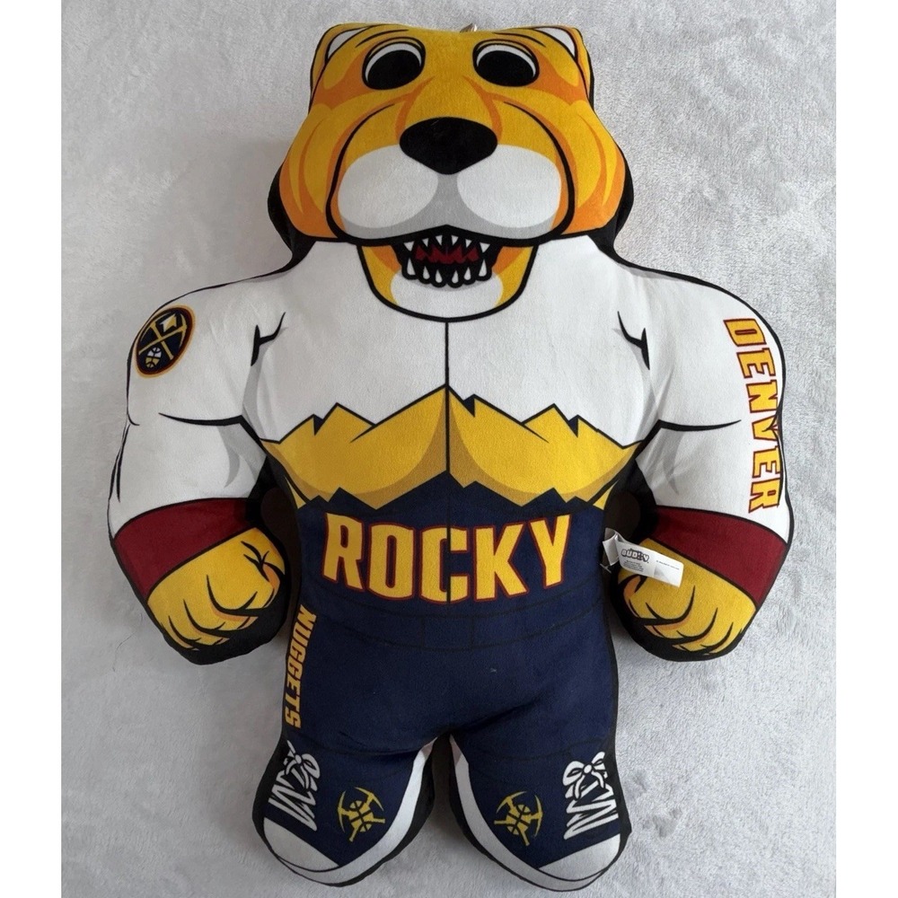 Bleacher Buddy NBA‎ Denver Nuggets Rocky 24" Mascot Soft Plush Toy